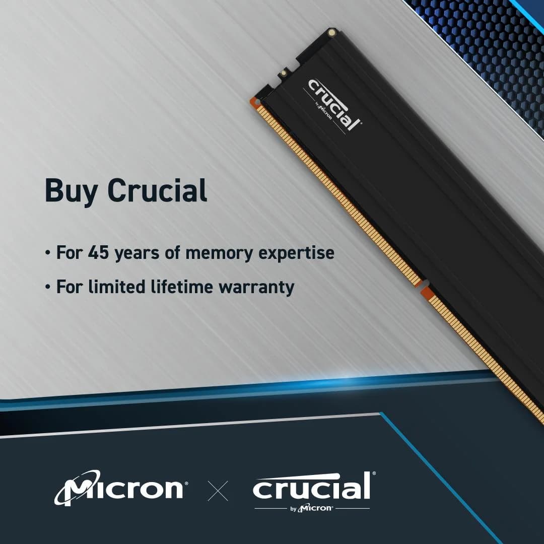 MEMORY DIMM PRO 48GB DDR5-5600/CP48G56C46U5T CRUCIAL - Image 6