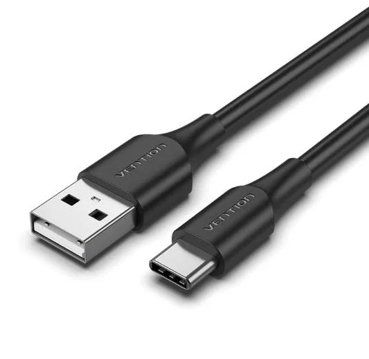 CABLE USB-C TO USB2.0/2M BLACK CTHBH VENTION - Image 1