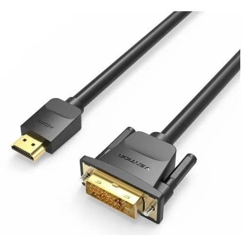 CABLE HDMI TO DVI 5M/BLACK ABFBJ VENTION - Image 1