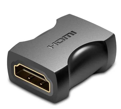 I/O COUPLER HDMI FEM TO FEM/BLACK AIRB0 VENTION - Image 1