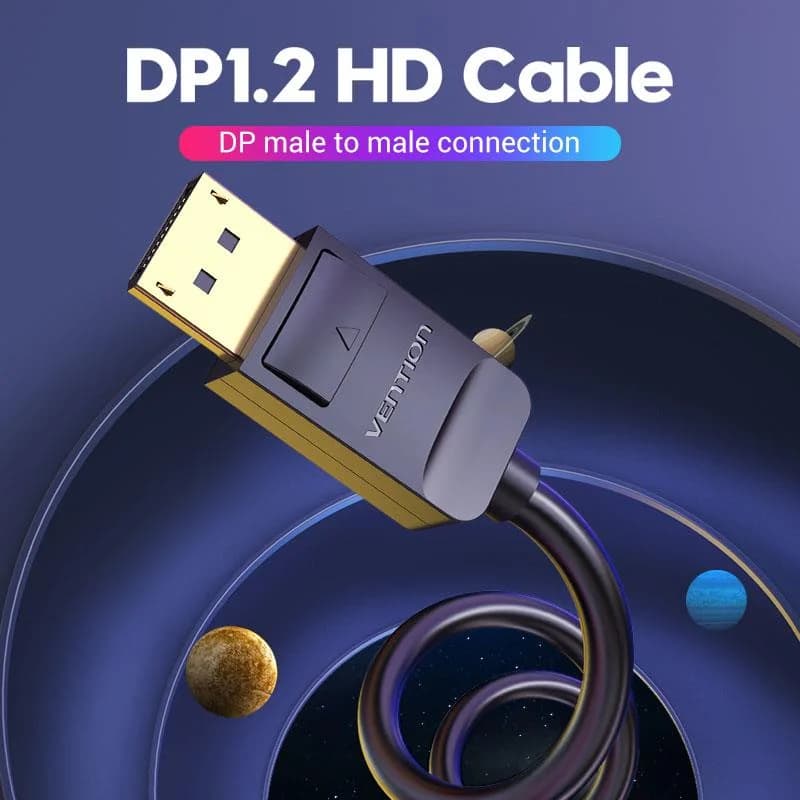 CABLE DP 5M/BLACK HACBJ VENTION - Image 3