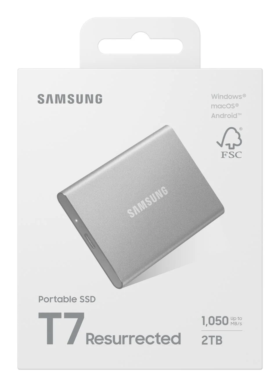 External SSD SAMSUNG Read speed 1050 MB/s Write speed 1000 MB/s 2000 GB MU-PD2T0G/WW - Image 8