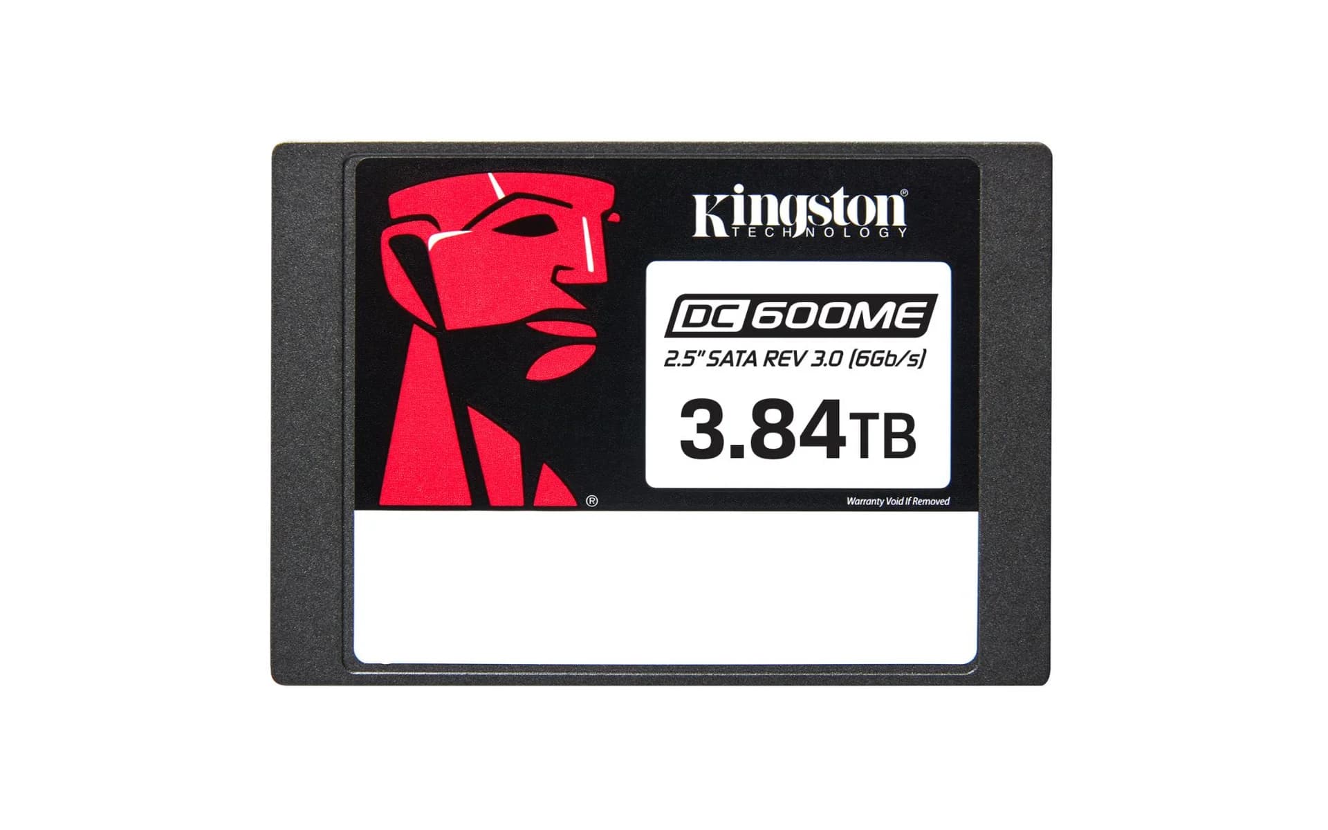 SSD KINGSTON 3840 GB Serial ATA III 2.5" Write speed 530 MB/s 7008xTBW rating MTBF 2000000 h Read speed 560 MB/s SEDC600ME/3840G - Image 1