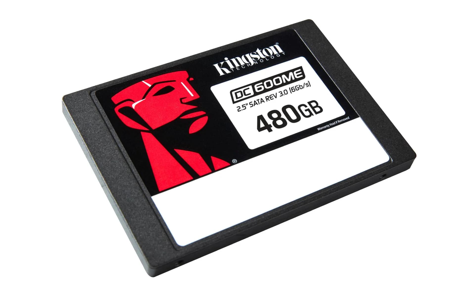 SSD KINGSTON 480 GB Serial ATA III 876xTBW rating MTBF 2000000 h Read speed 560 MB/s Write speed 470 MB/s 2.5" SEDC600ME/480G - Image 2