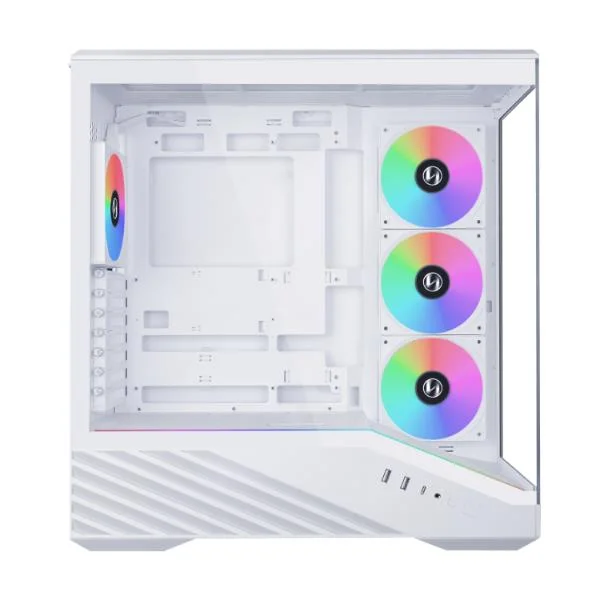 Case LIAN LI ATX/micro ATX/Mini-ITX/EATX White Midi Tower PC G99.V100RW.01 - Image 3