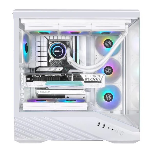 Case LIAN LI ATX/micro ATX/Mini-ITX/EATX White Midi Tower PC G99.V100RW.01 - Image 8