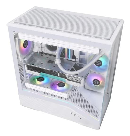 Case LIAN LI ATX/micro ATX/Mini-ITX/EATX White Midi Tower PC G99.V100RW.01 - Image 9