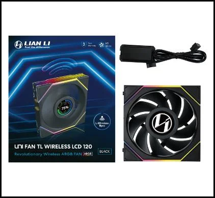 CASE FAN 120MM WRL/G99.12TLLCD1W1B.00 LIAN LI - Image 2