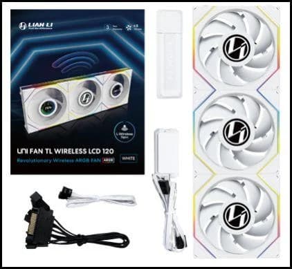 CASE FAN 120MM WRL 3PCS/G99.12TLLCD1W3W.00 LIAN LI - Image 2