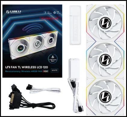 CASE FAN 120MM WRL 3PCS/G99.12RTLLCD1W3W.00 LIAN LI - Image 2