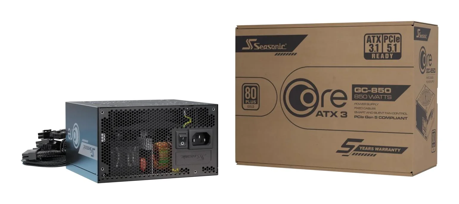 Power Supply SEASONIC ATX PC 100 - 240 V 850 W SRP-CGC851-A5A32SF - Image 1