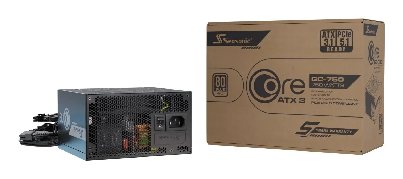 Power Supply SEASONIC ATX PC 100 - 240 V 750 W SRP-CGC751-A5A32SF - Image 1
