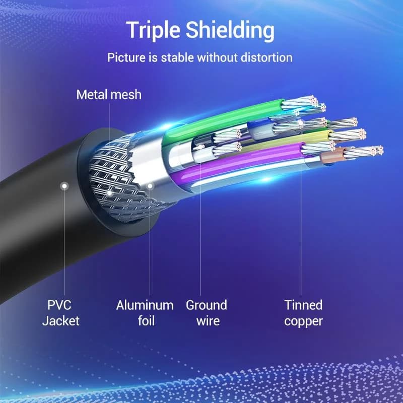 CABLE DP TO HDMI 2M/BLACK HADBH VENTION - Image 10