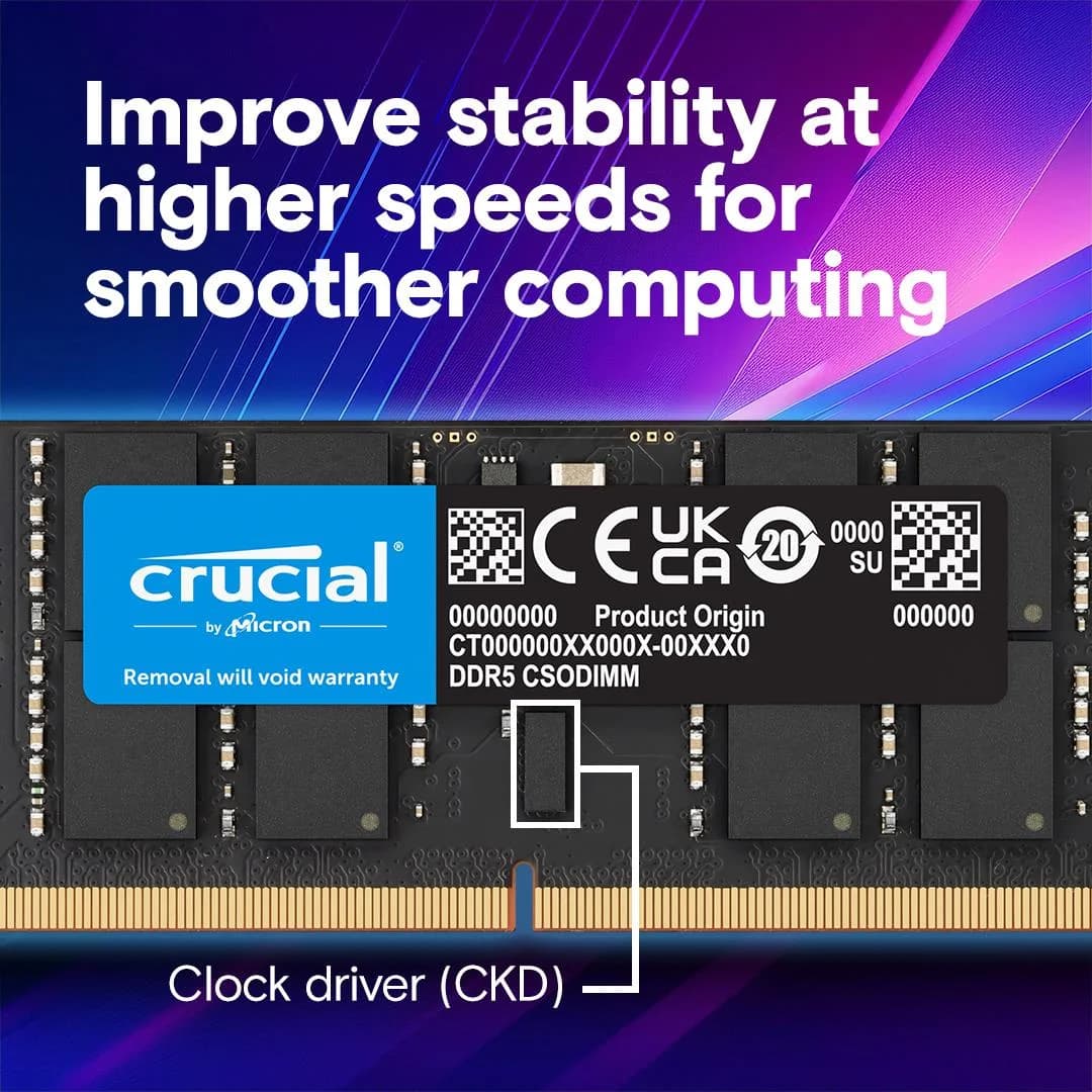 MEMORY DIMM PRO 32GB DDR5-6400/CT32G64C52CS5 CRUCIAL - Image 4