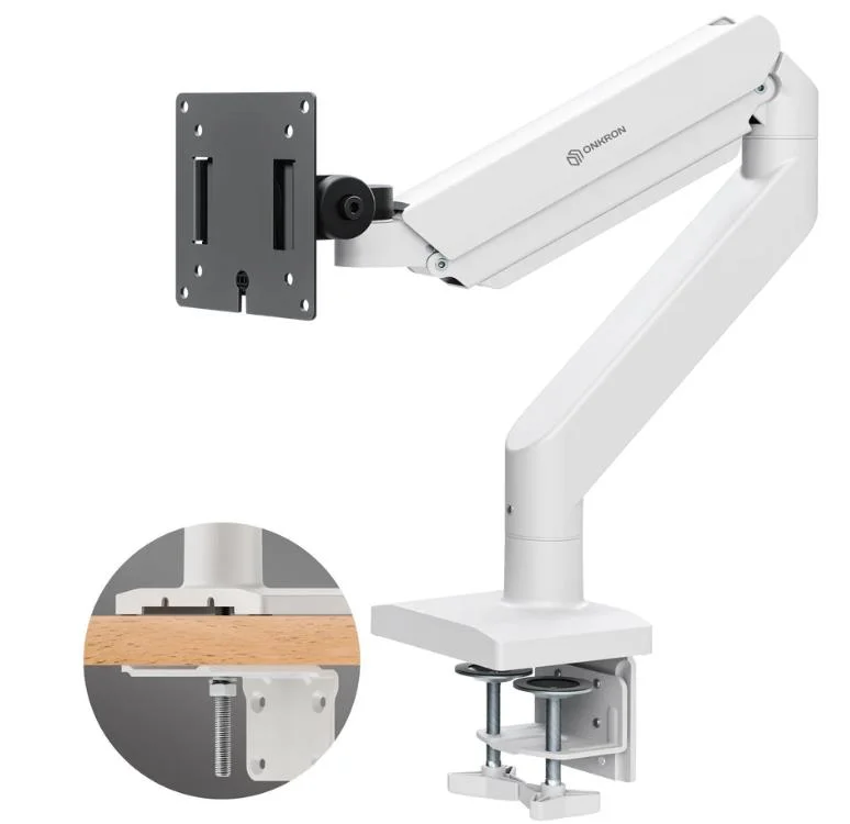MONITOR ACC DESK MOUNT/15-42" BLK/WHT G110-BW ONKRON - Image 2