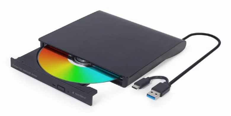 DVD RW USB3/USB-C 8X EXT RTL/BLACK DVD-USB-031 GEMBIRD - Image 1