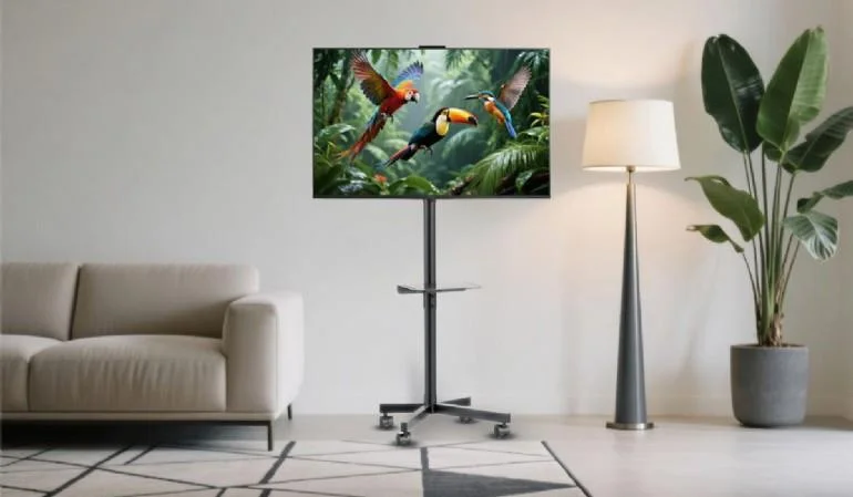 TV SET ACC FLOOR STAND 32-55"/TILT TVS-55T-03 GEMBIRD - Image 3