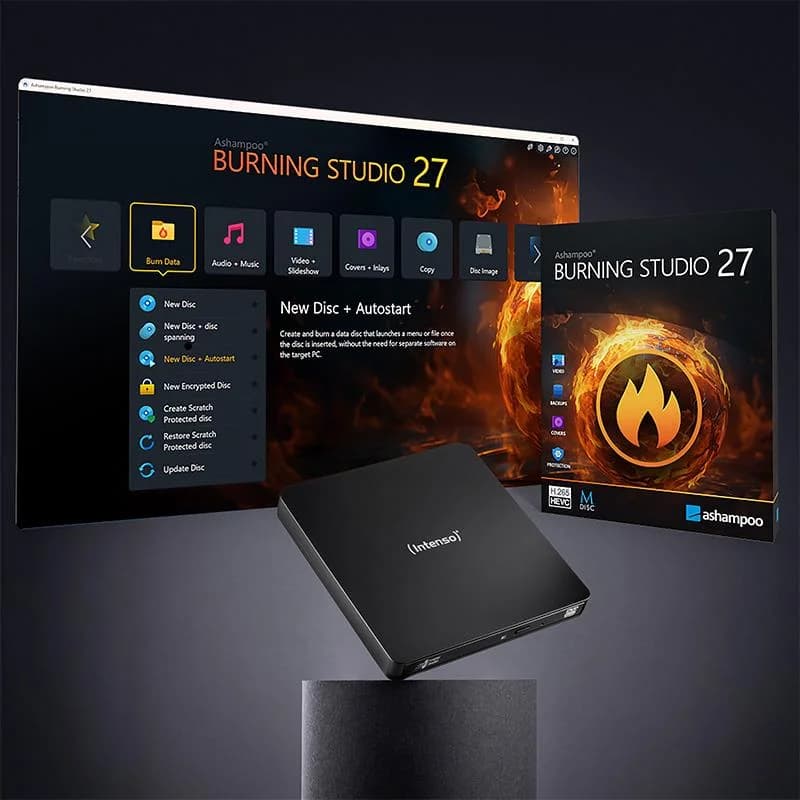 DVD RW USB3.2 EXT/BLACK 5401400 INTENSO - Image 15
