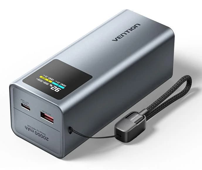 POWER BANK USB 20000MAH 100W/FKCH0 VENTION - Image 1