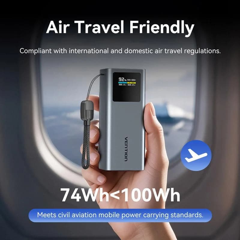 POWER BANK USB 20000MAH 100W/FKCH0 VENTION - Image 14