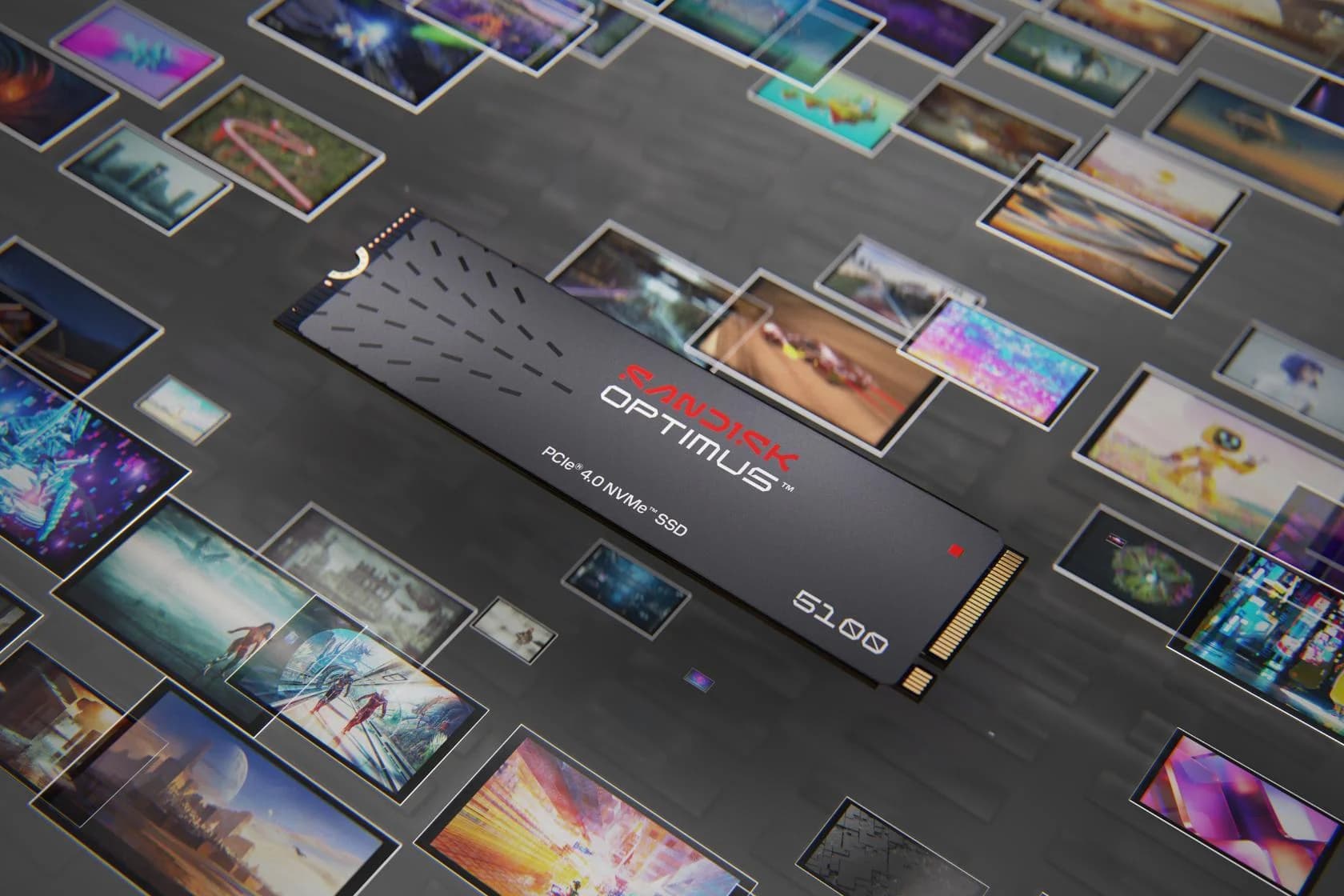 SSD SANDISK 600xTBW rating MTBF 1750000 h Read speed 7100 MB/s Write speed 6700 MB/s NVMe Yes PCI Express 4.0 M.2 1000 GB SDSP51100TAN-000E0 - Image 6