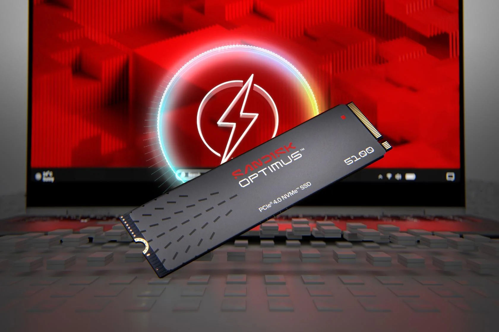 SSD SANDISK 600xTBW rating MTBF 1750000 h Read speed 7100 MB/s Write speed 6700 MB/s NVMe Yes PCI Express 4.0 M.2 1000 GB SDSP51100TAN-000E0 - Image 7