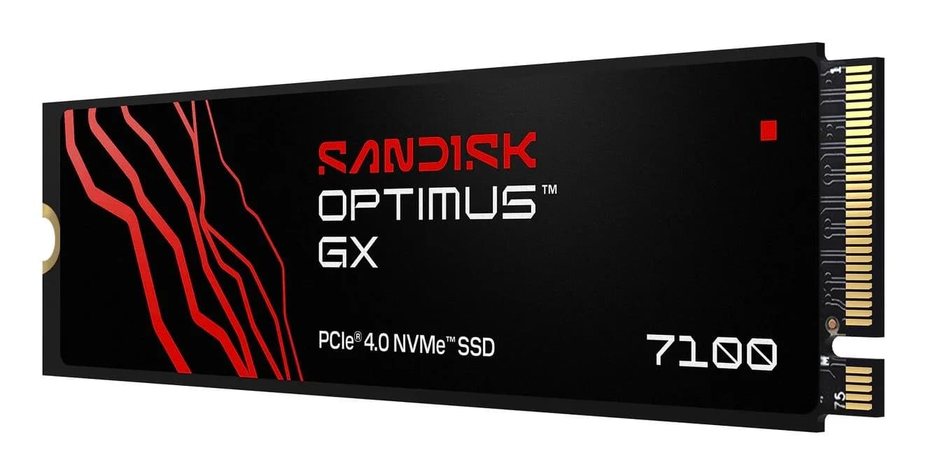 SSD SANDISK 300xTBW rating MTBF 1750000 h Read speed 6800 MB/s Write speed 5800 MB/s NVMe Yes PCI Express 4.0 M.2 500 GB SDSP71500GAN-000E0 - Image 2