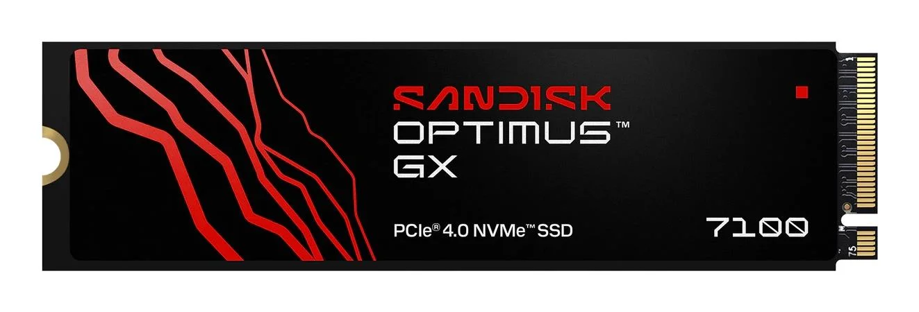 SSD SANDISK 1200xTBW rating MTBF 1750000 h Read speed 7250 MB/s Write speed 6900 MB/s NVMe Yes PCI Express 4.0 M.2 2000 GB SDSP71200TAN-000E0 - Image 1