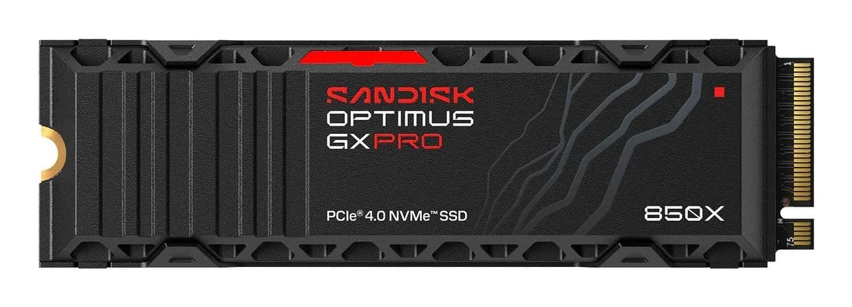 SSD SANDISK 600xTBW rating MTBF 1750000 h Read speed 7300 MB/s Write speed 6300 MB/s NVMe Yes PCI Express 4.0 M.2 1000 GB SDSP81100TAH-000E0 - Image 1