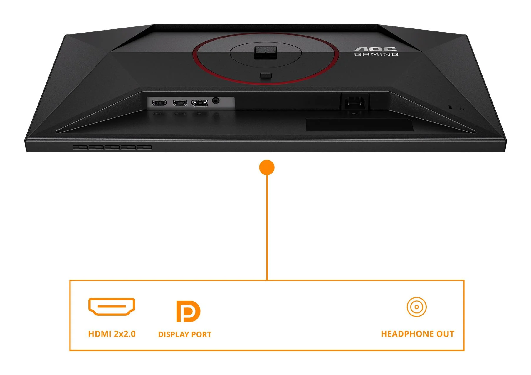 LCD Monitor AOC 23.8 " 1920 x 1080 pixels Full HD Native aspect ratio 16:9 LED Flat 24G4ZR - Image 4