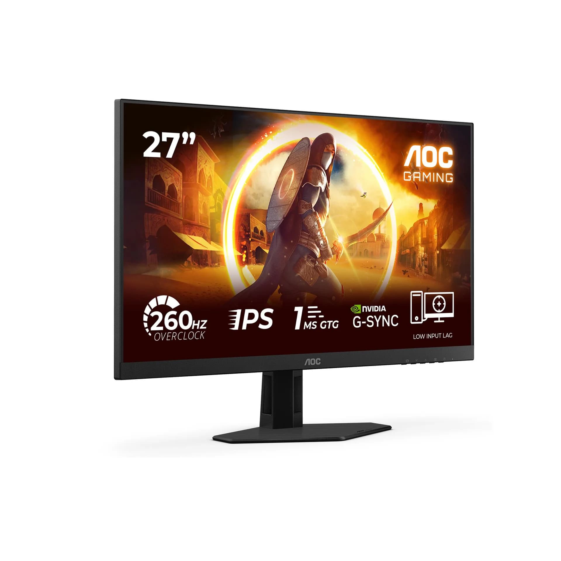LCD Monitor AOC 27 " 1920 x 1080 pixels Full HD Native aspect ratio 16:9 LED Flat 27G4ZRE - Image 2