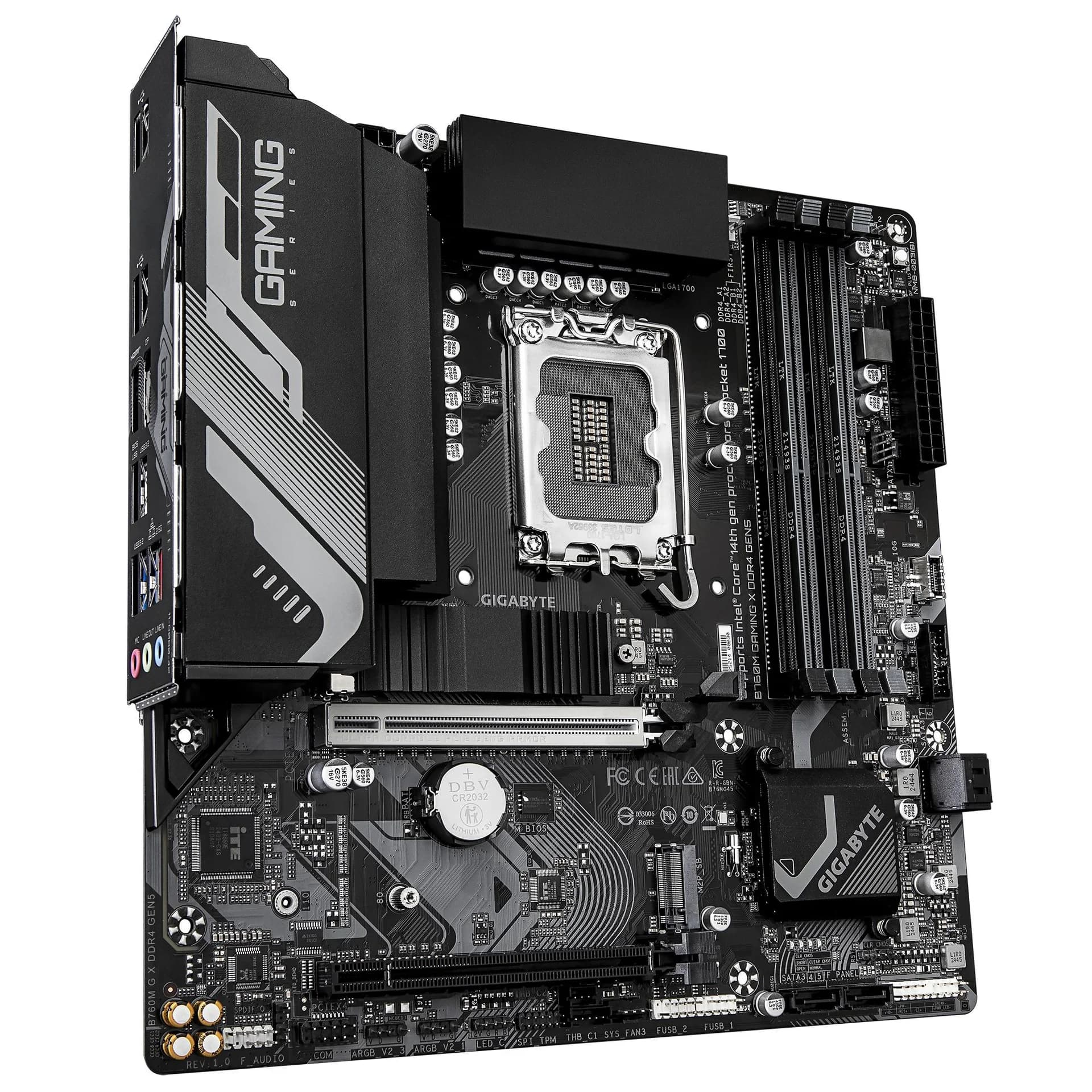 Mainboard GIGABYTE Intel B760 LGA 1700 micro ATX RAM DDR4-SDRAM 4xSlots 2xNumber of M.2 (M) slots B760MGXDDR4GEN5 - Image 3