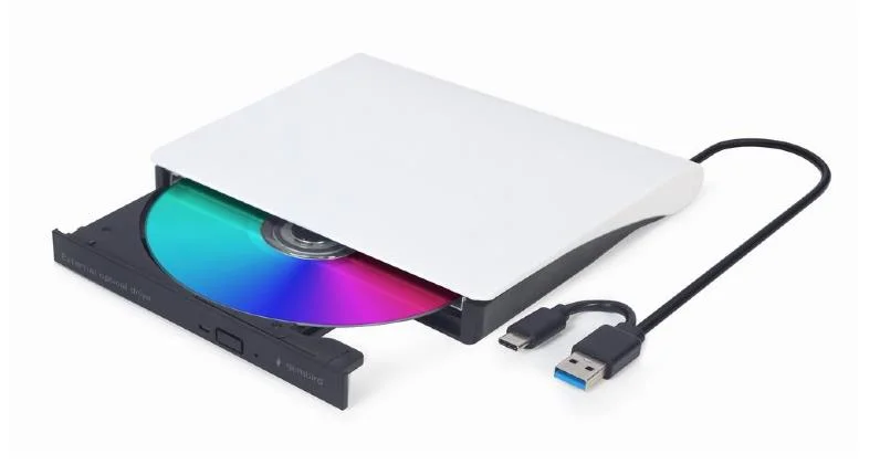 DVD RW USB3/USB-C 8X EXT RTL/DVD-USB-031-BW GEMBIRD - Image 1