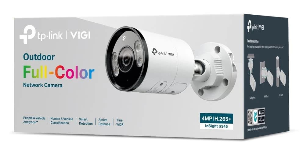NET CAMERA BULLET H.265+ 4MP/INSIGHT S345(2.8MM) TP-LINK - Image 4