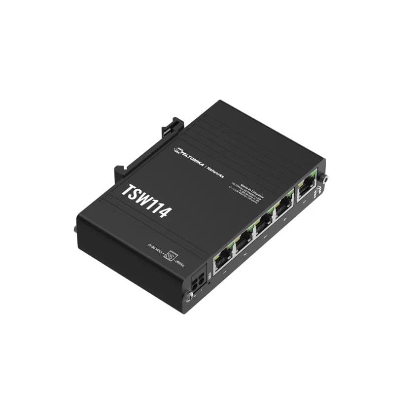 Switch TELTONIKA Switch type Unmanaged 5xRJ-45 ports RJ-45 Ports Type Gigabit Ethernet (10/100/1000) TSW114000000 - Image 3
