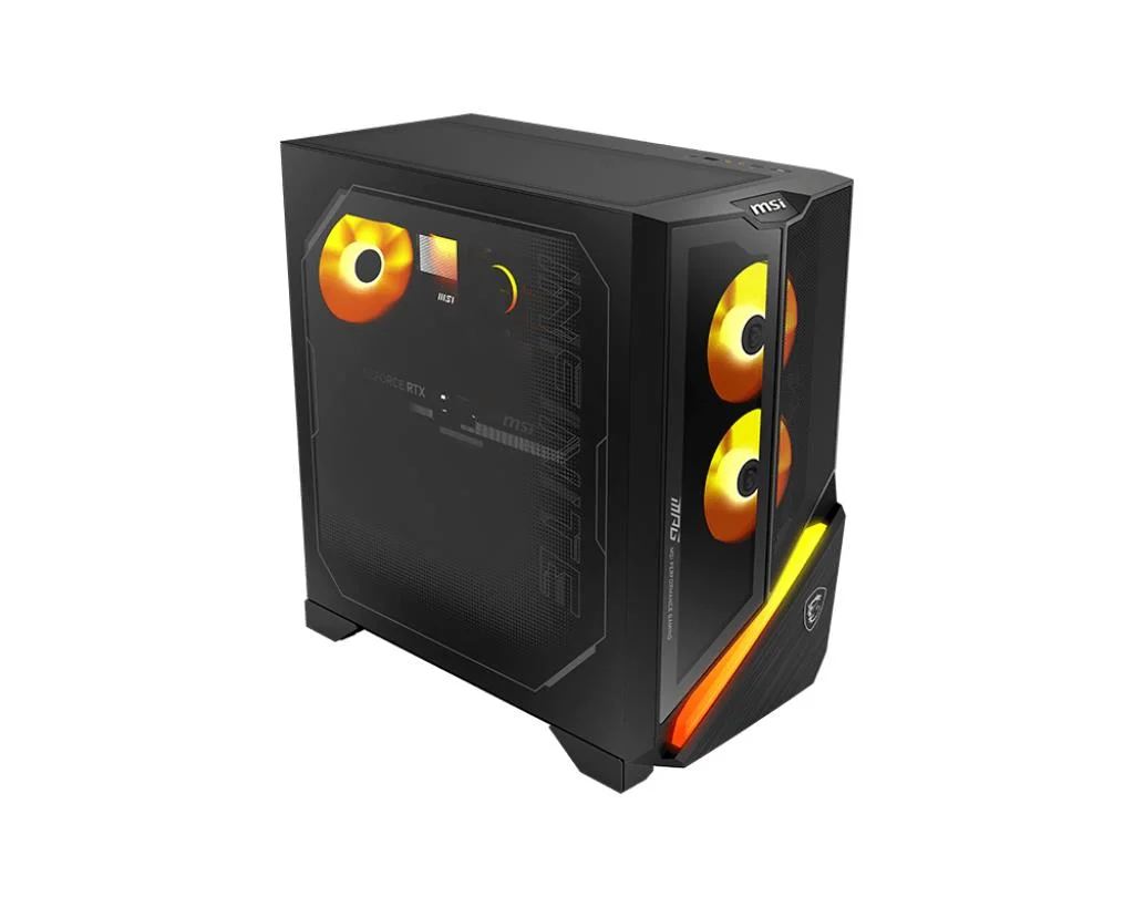 PC MSI Desktop AMD RyzenT 7 7800X3D 32 GB DDR5-SDRAM Storage SSD SSD 1 TB NVIDIA GeForce RTX 5070 On board graphics AMD Radeon Graphics Wi-Fi Yes Bluetooth Yes Windows 11 Home MPGINFZ3X3D7NVRR7-875EU - Image 2