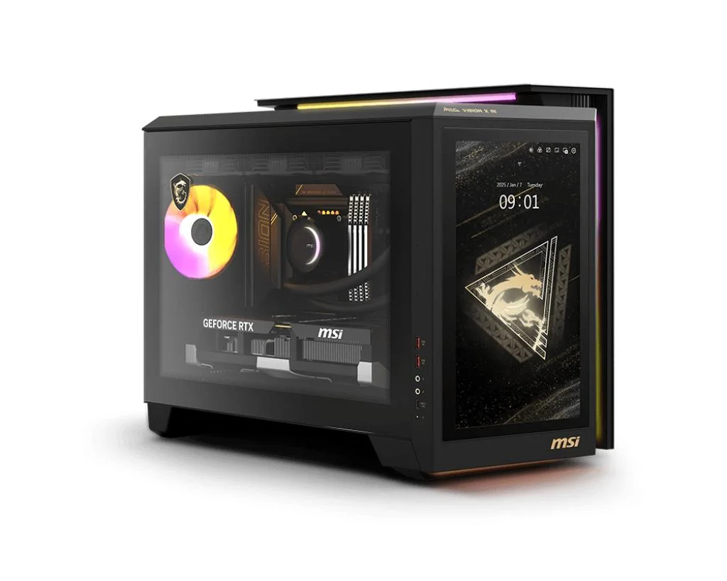 PC MSI Desktop Intel Core Ultra 7 265K 64 GB DDR5-SDRAM Storage SSD SSD 1 TB NVIDIA GeForce RTX 5070 Ti On board graphics Intel® Graphics Wi-Fi Yes Bluetooth Yes Windows 11 Home MEGVISIONXAI2NVR7-290EU - Image 3