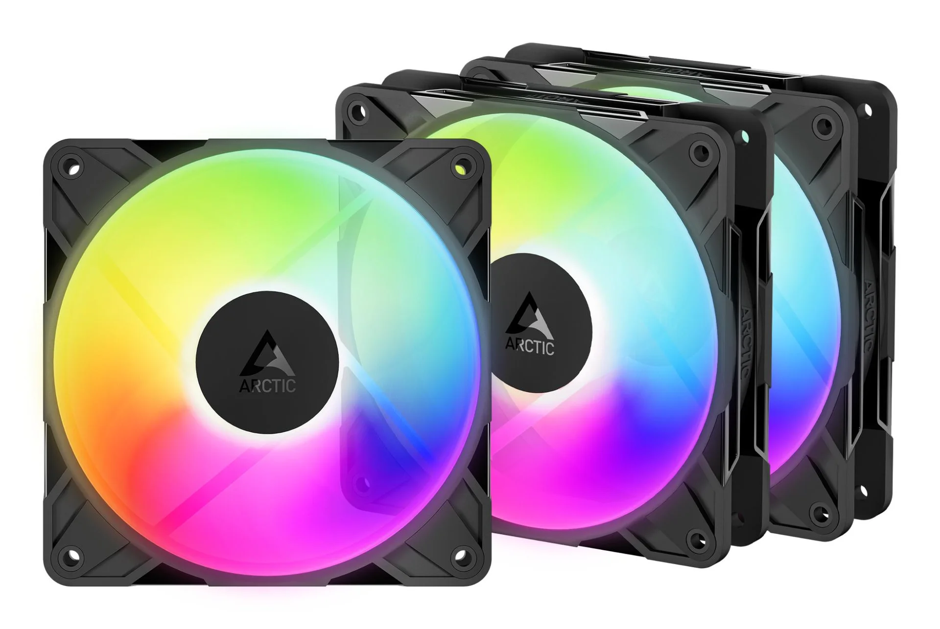 CASE FAN 120MM P12 PRO A-RGB/3-PACK ACFAN00333A ARCTIC - Image 1