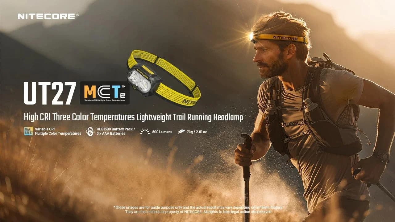 HEADLAMP UT SERIES 800LUMENS/UT27 MCT NITECORE - Image 5