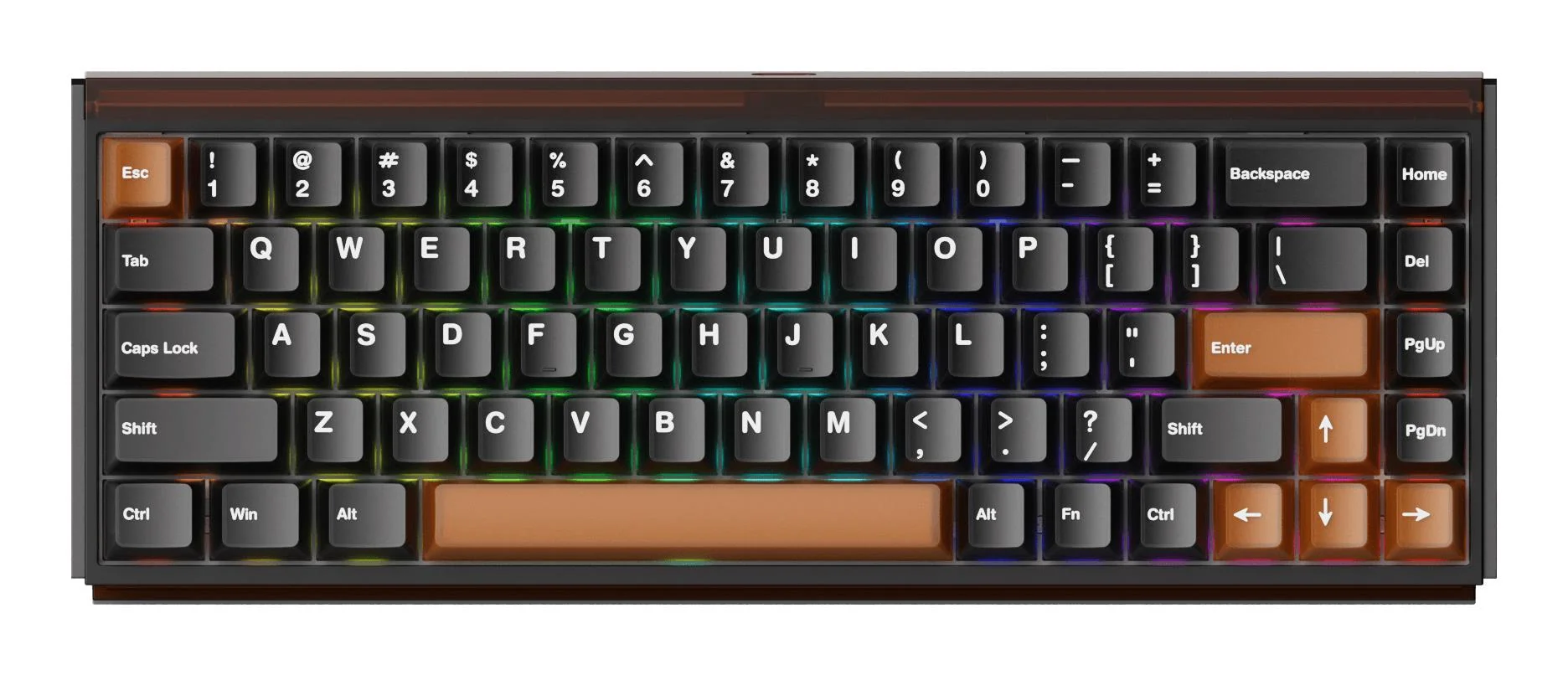 KEYBOARD WRL RAY68-HE/BROWN 103-RA68A-000 AKKO - Image 1