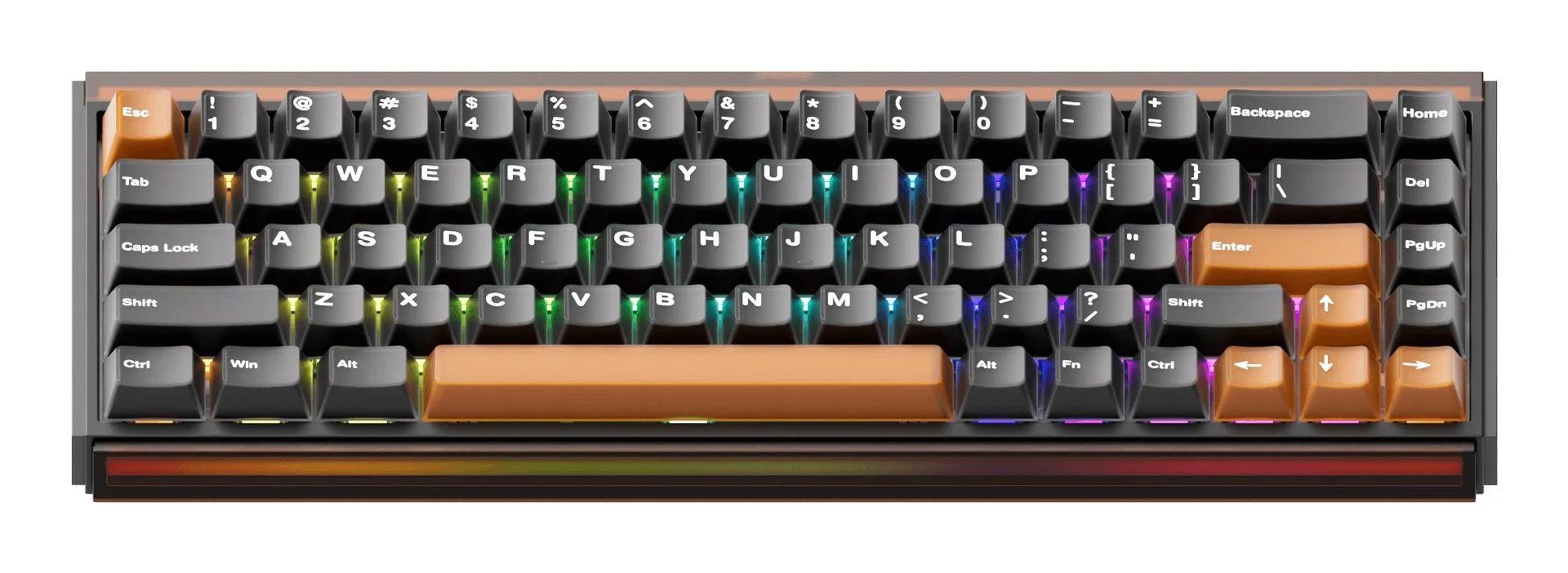 KEYBOARD WRL RAY68-HE/BROWN 103-RA68A-000 AKKO - Image 2