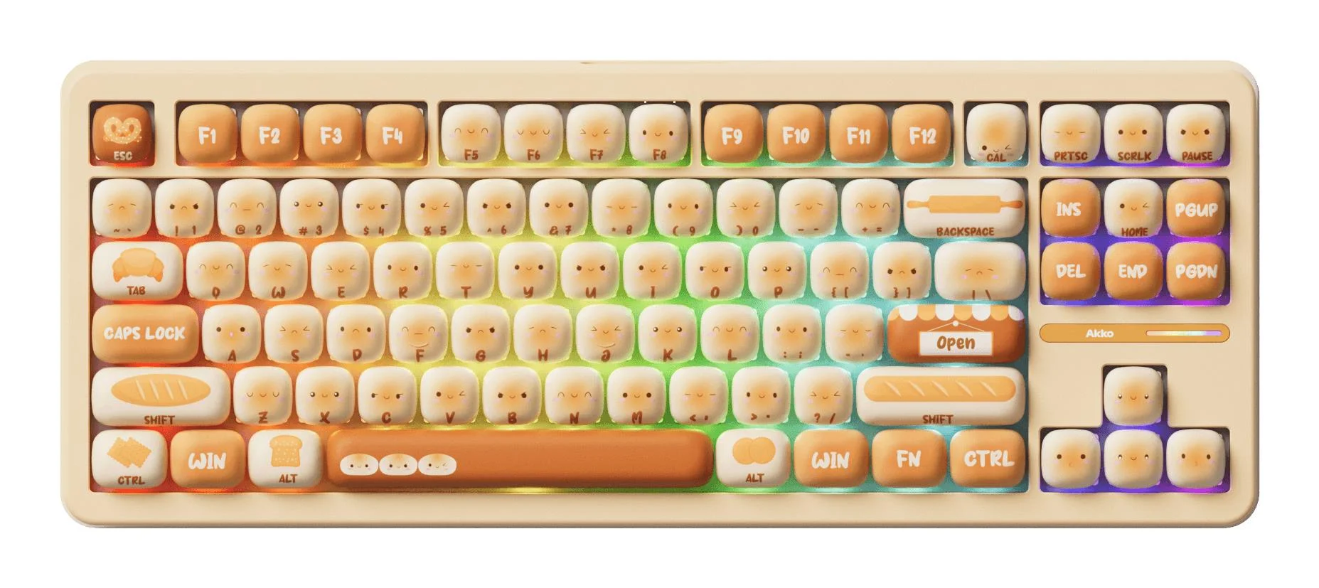 KEYBOARD WRL TAC87/BUN WONDER. 103-TA87B-009 AKKO - Image 1