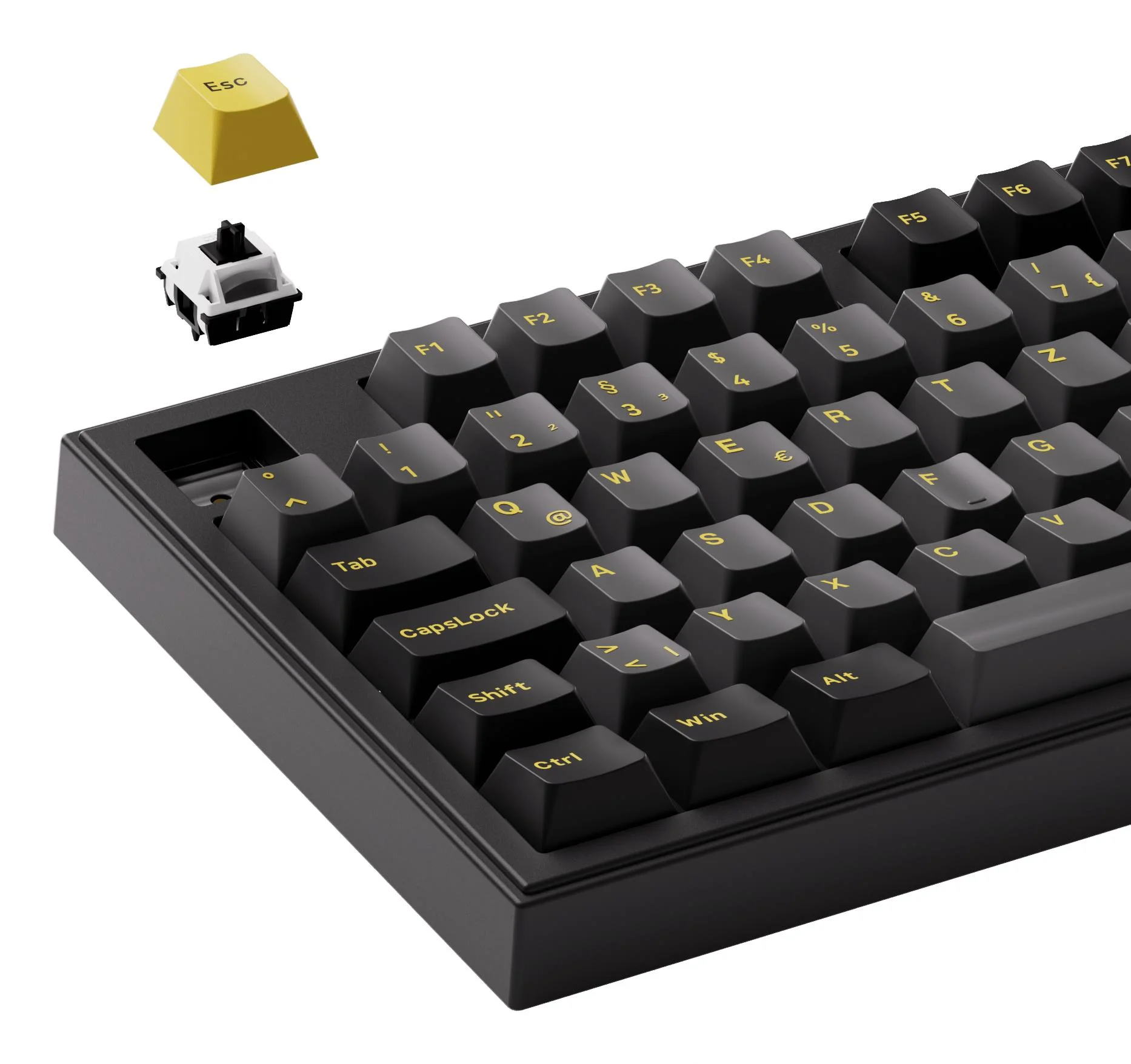 KEYBOARD WRL 5098B/BLACK/GOLD 6925758631921 AKKO - Image 7