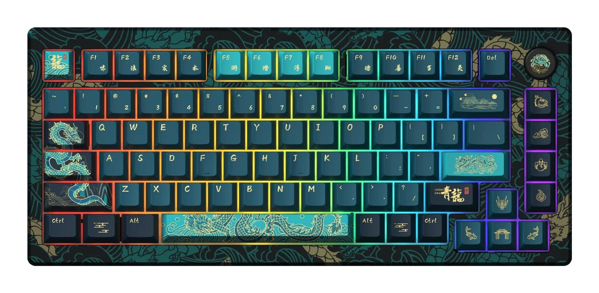 KEYBOARD USB-C MOD007V3 HE/6978414650163 AKKO - Image 1