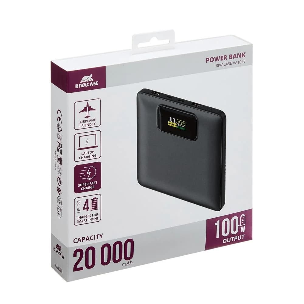 POWER BANK USB 20000MAH/VA1090 RIVACASE - Image 7