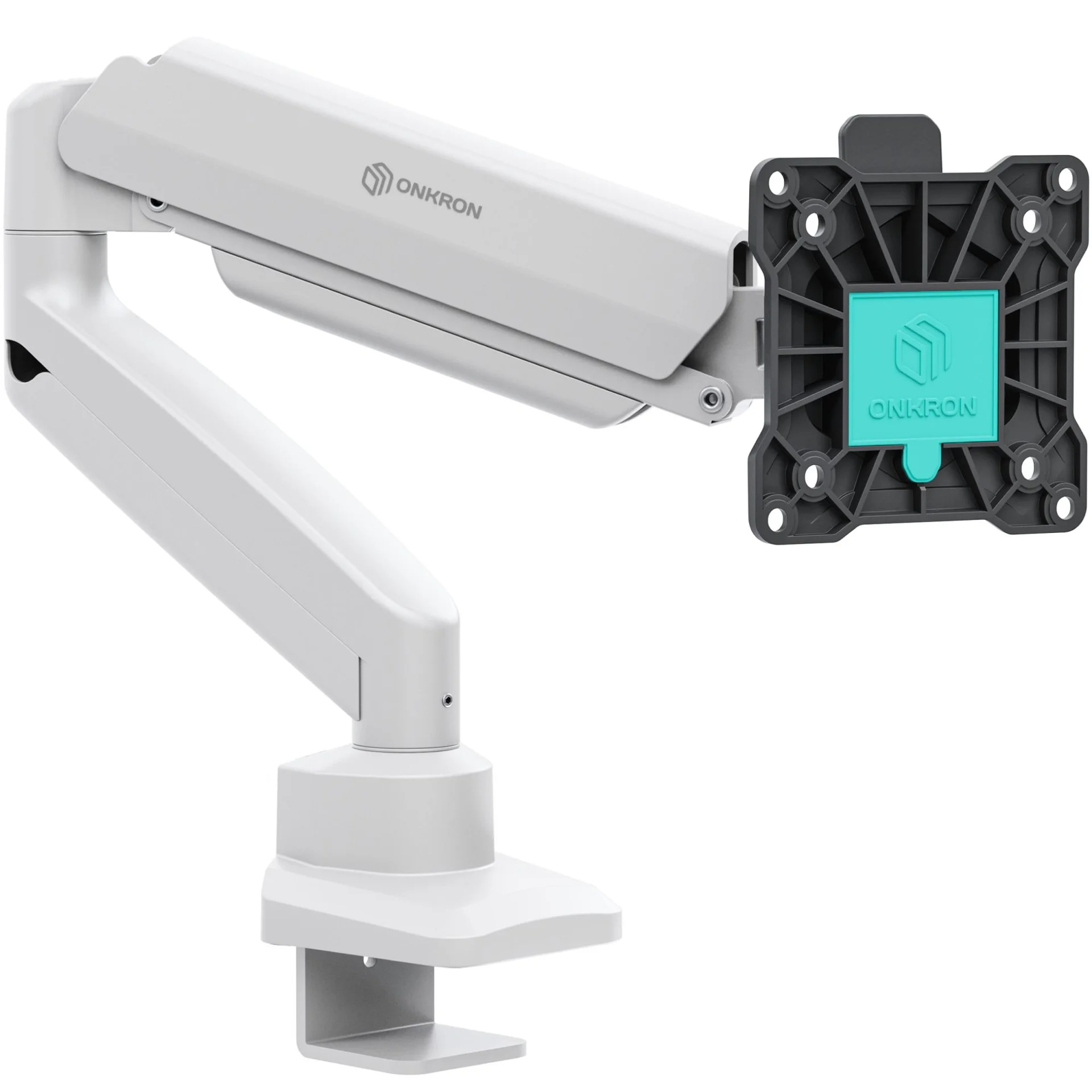 MONITOR ACC DESK MOUNT/13-32" BLK/WHT G80-BW ONKRON - Image 1