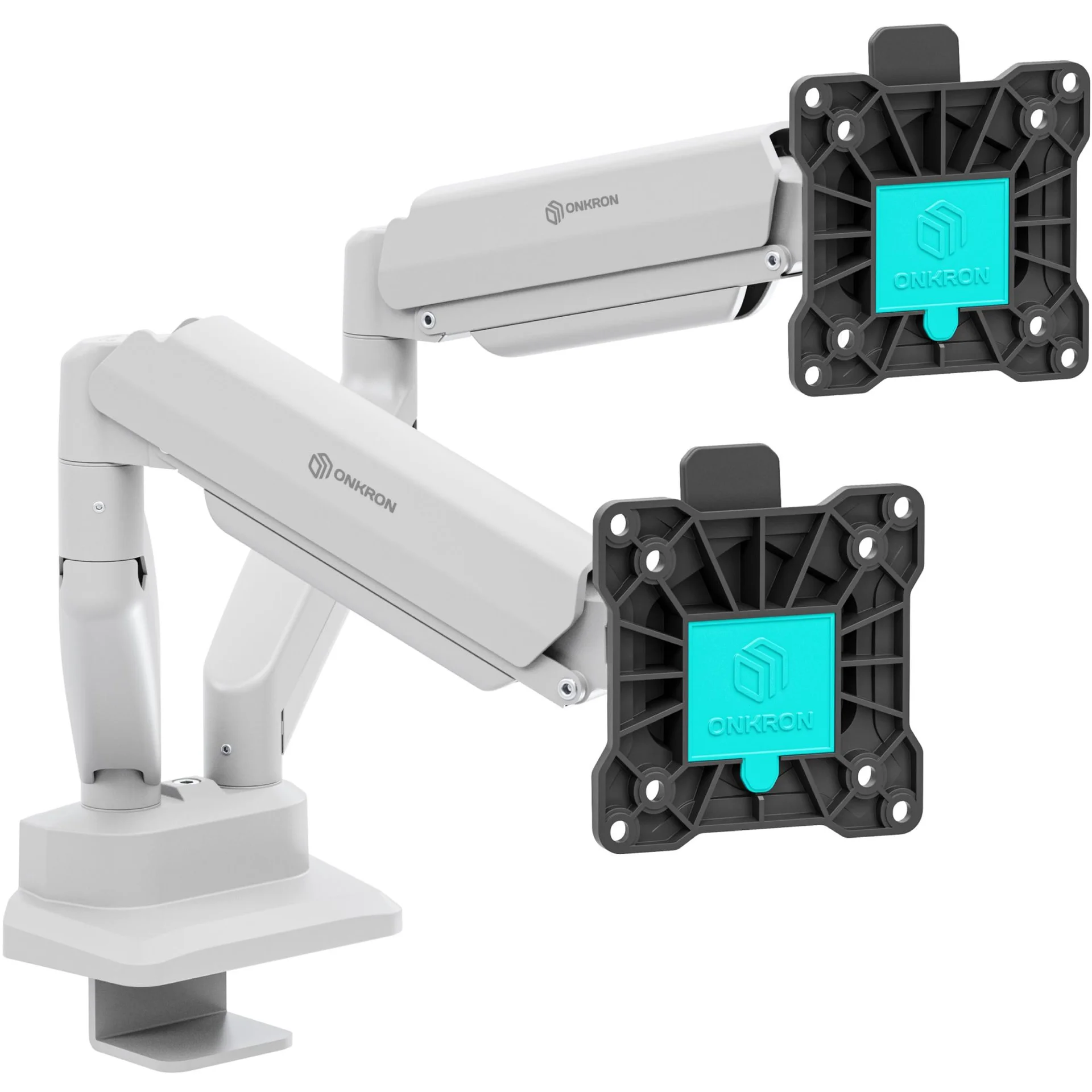 MONITOR ACC DESK MOUNT/13-32" BLK/WHT G160-BW ONKRON - Image 1