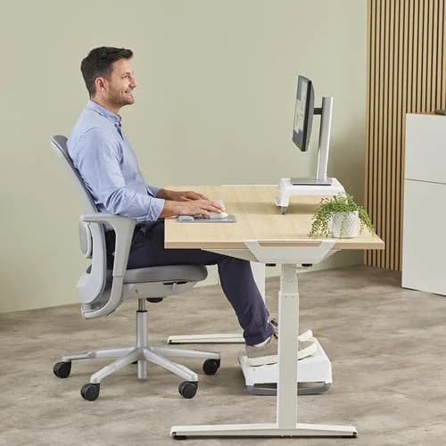 KEYBOARD ACC WRIST RESTS/COMPACT GRY 100142571 FELLOWES - Image 5