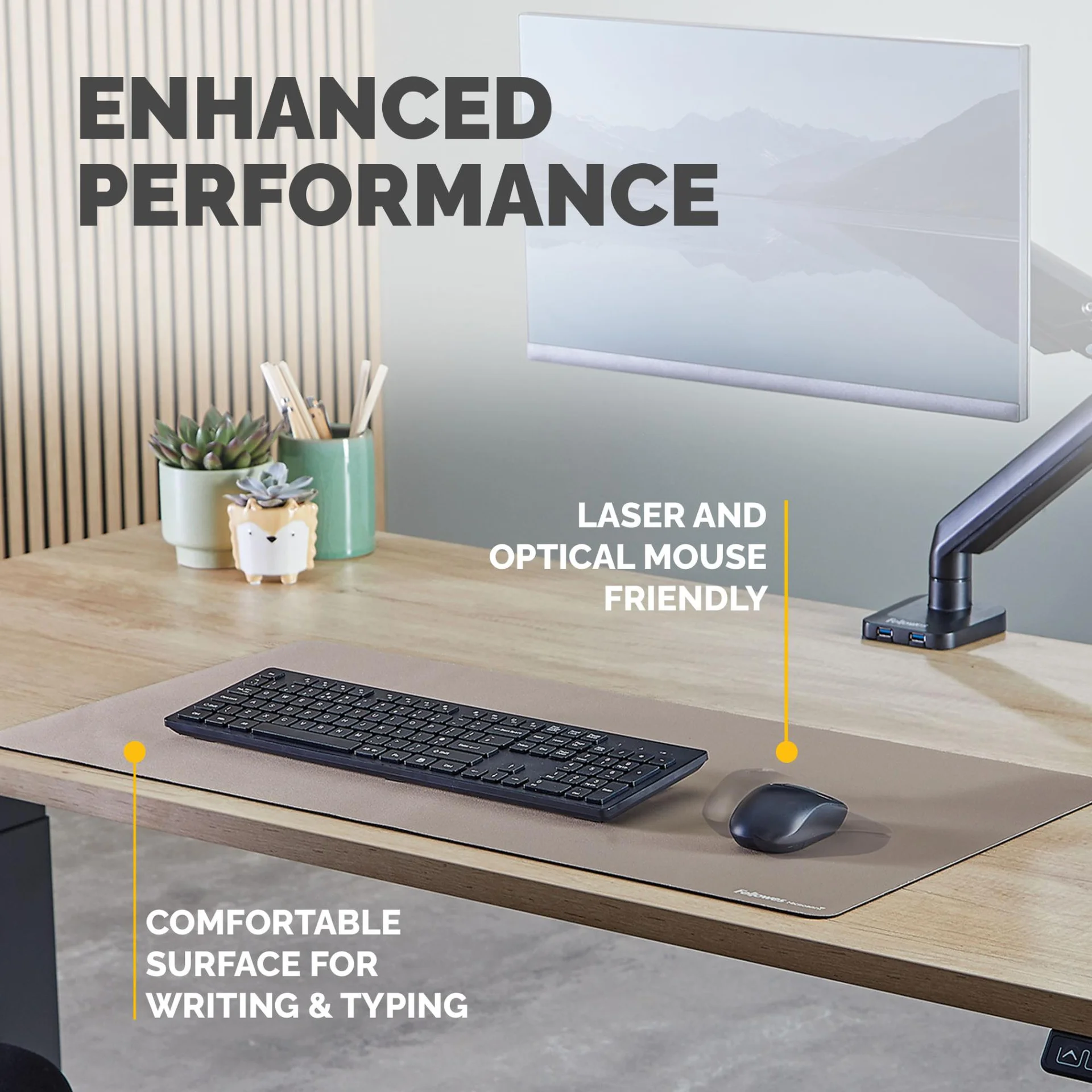 DESK MAT BREYTA/SAND 100139324 FELLOWES - Image 6