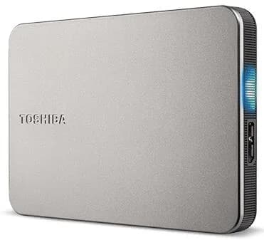 External HDD TOSHIBA 2000 GB Colour Silver HDTX220ESCAA - Image 3